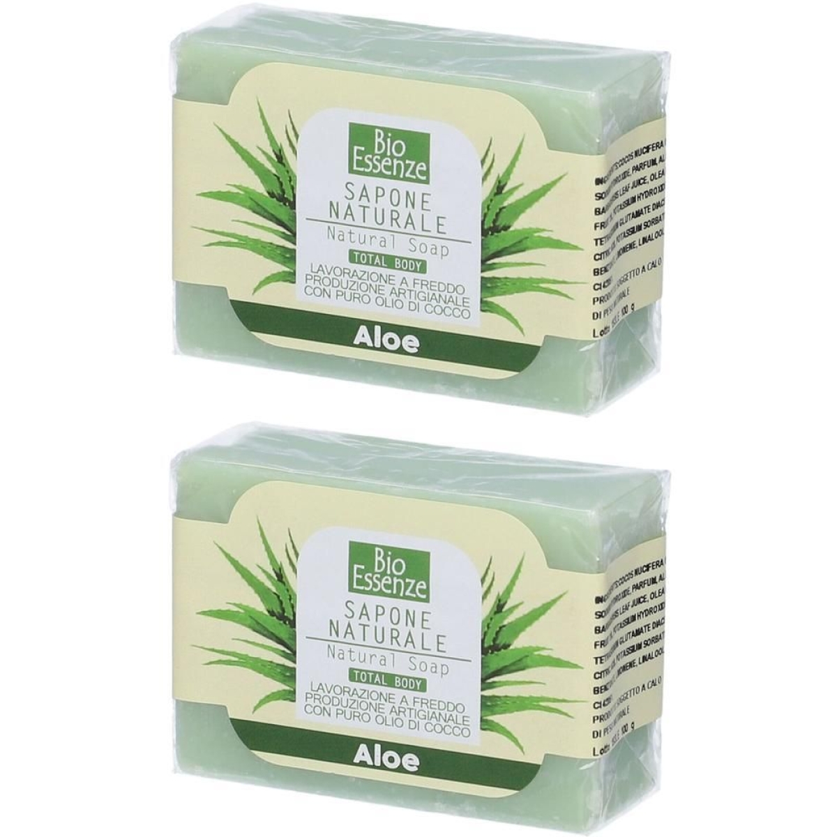 Trova Offerte di Bio essenze sapone naturale aloe 100 g 2x100 g e compra online