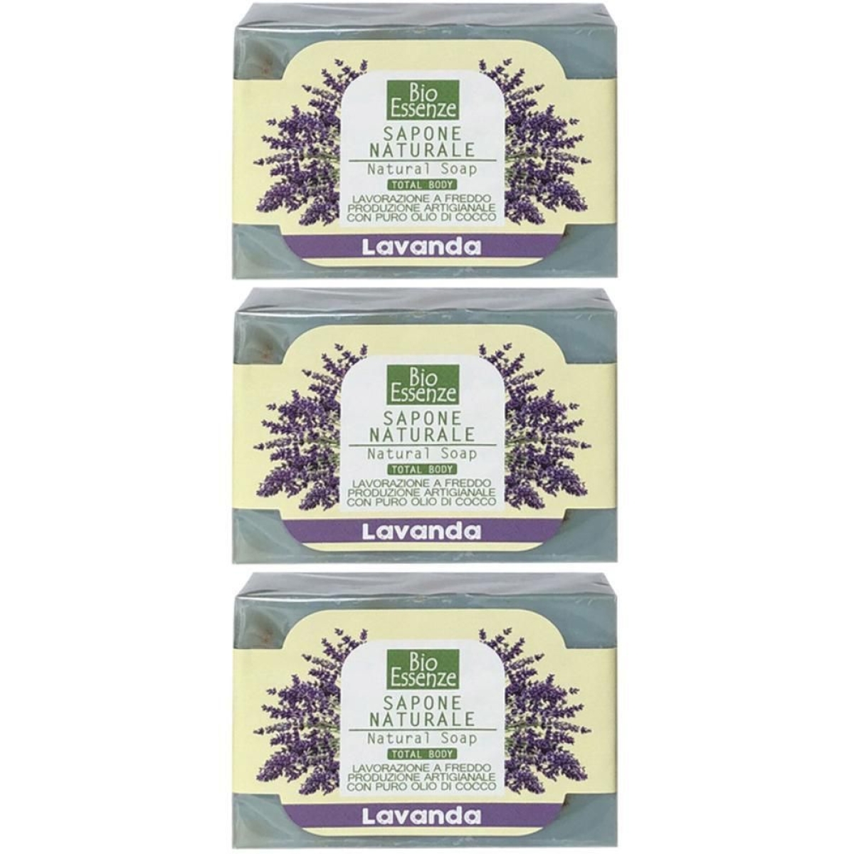 Trova Offerte di Bio essenze sapone naturale lavanda 3x100 g e compra online
