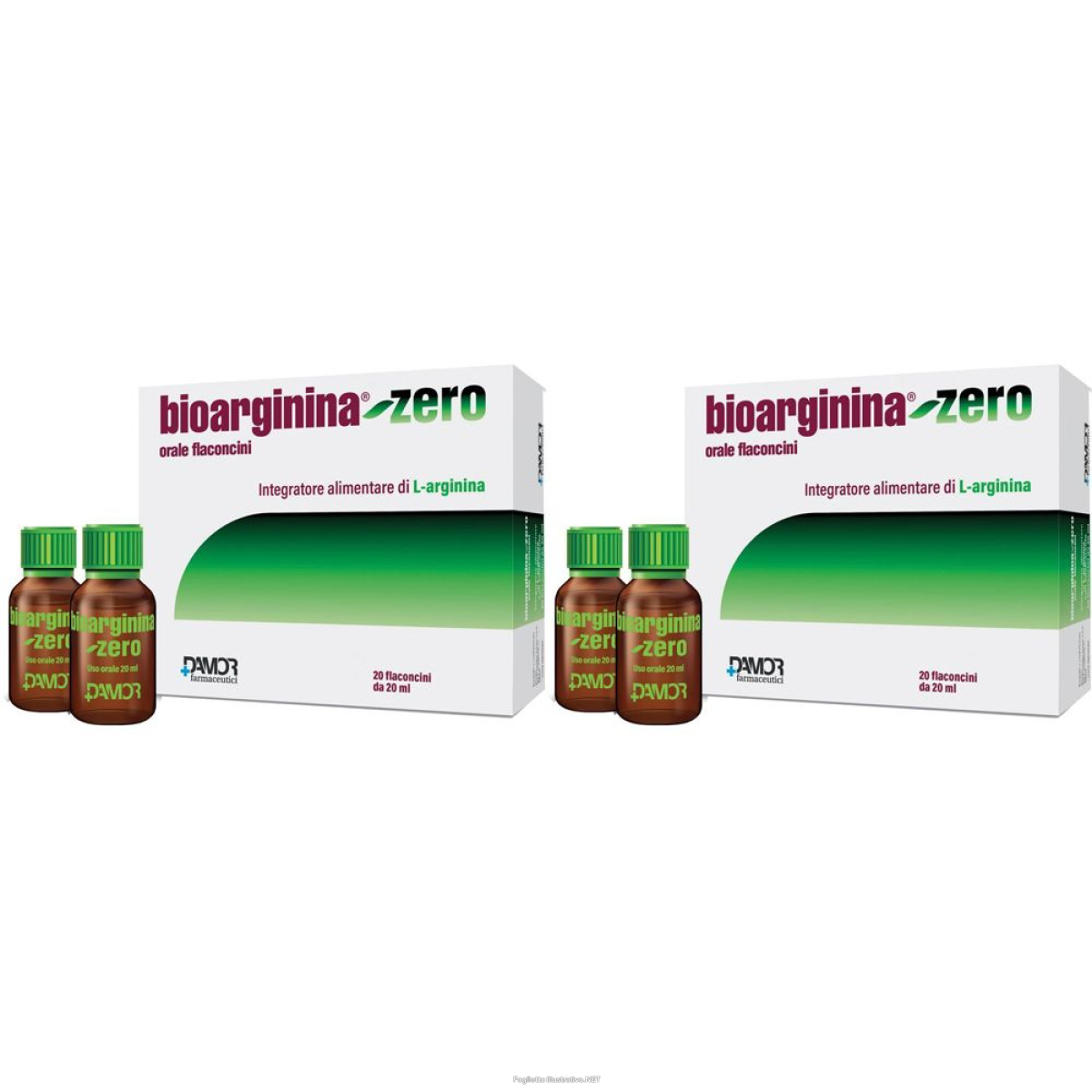 Trova Offerte di bioarginina zero 20 flaconcini da ml set da 2 2x20x20 ml soluzione e compra online