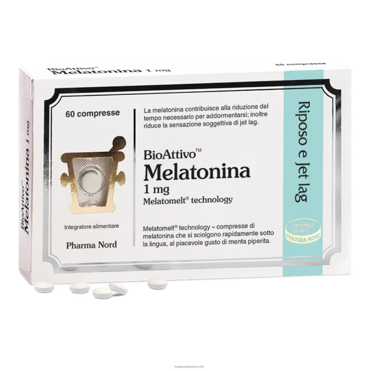 Trova Offerte di bioattivo melatonina 60 compresse e compra online