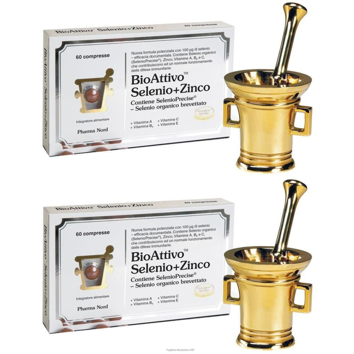 Trova Offerte di bioattivo selenio+zinco 2x60 pz compresse e compra online