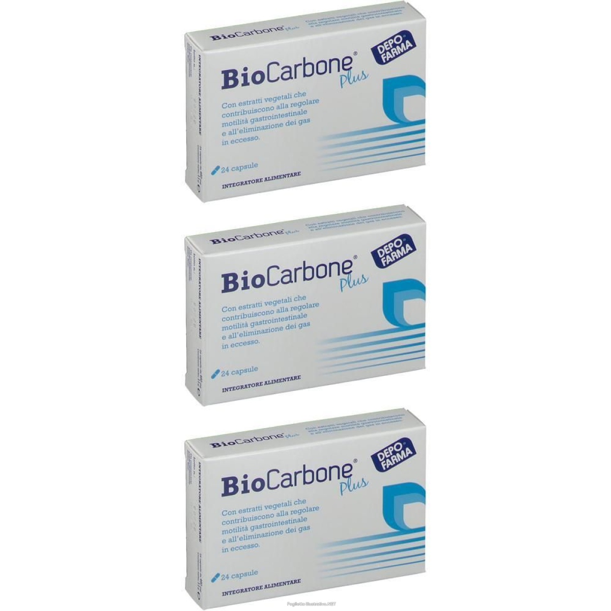 Trova Offerte di biocarbone® plus 3x24 pz capsule e compra online