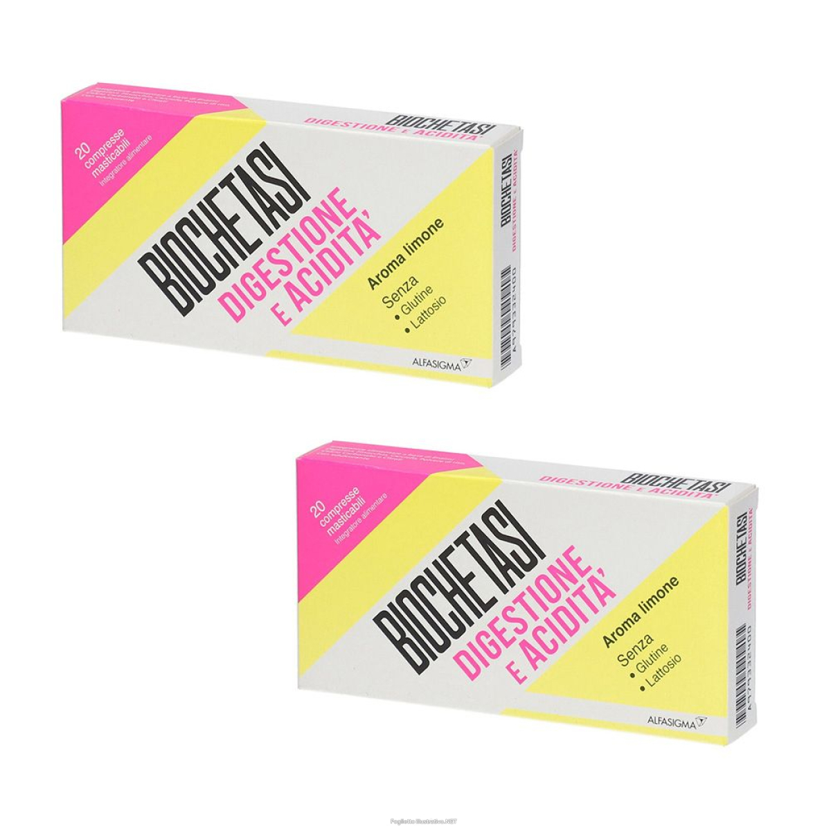 Trova Offerte di biochetasi digestione e acidità x2 2x38 g compresse masticabili e compra online