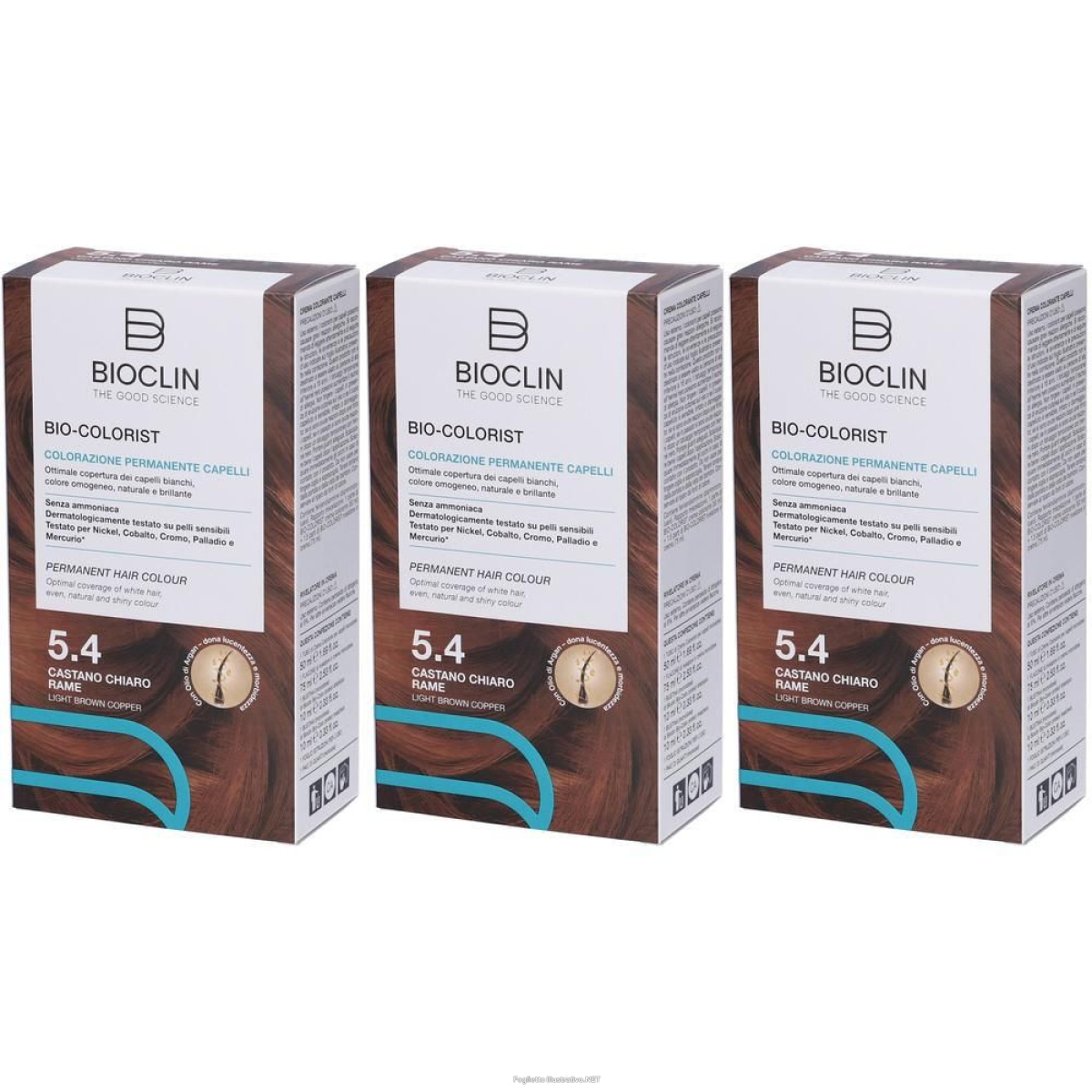 Trova Offerte di bioclin bio-colorist 5.4 castano rame 3x1 st e compra online