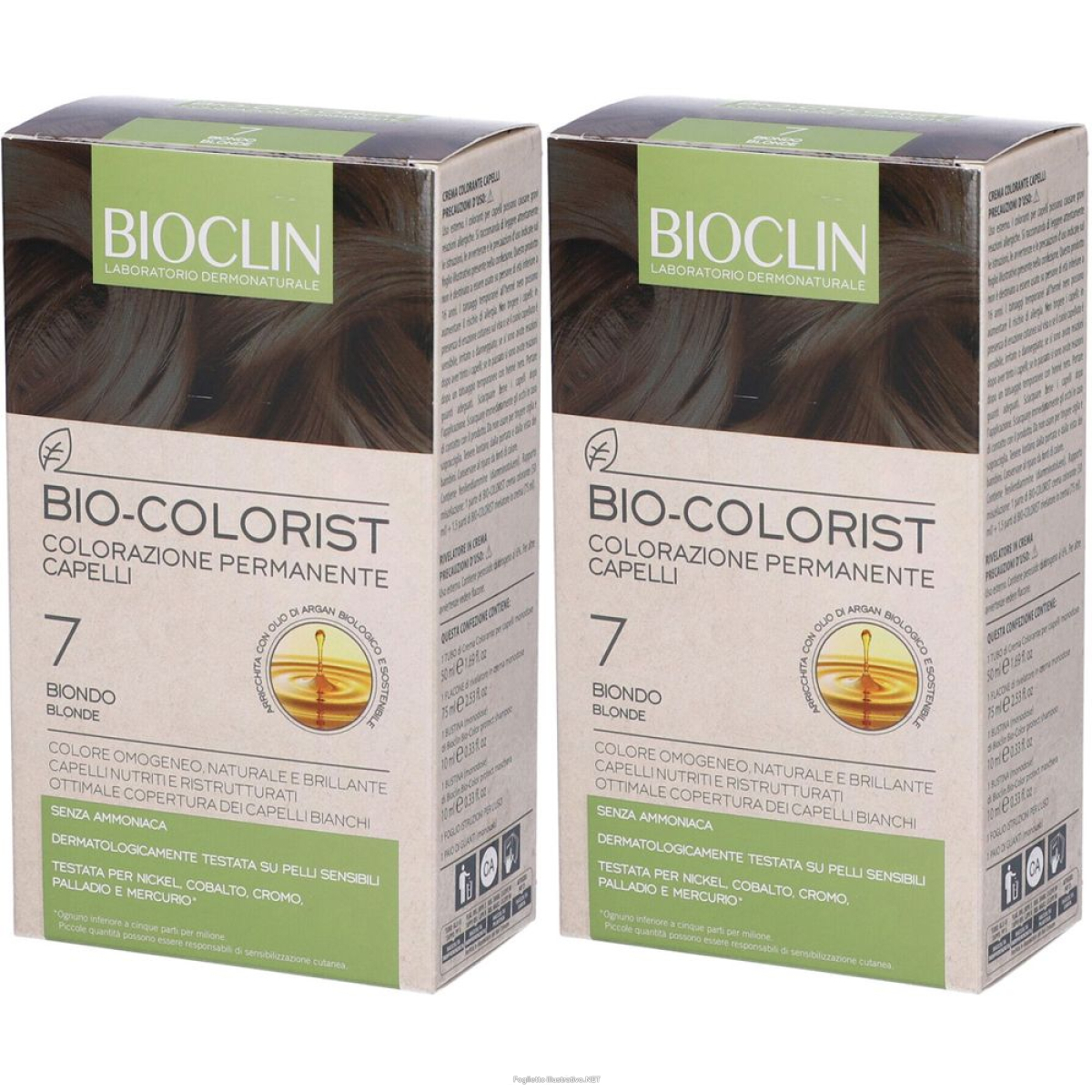 Trova Offerte di bioclin bio-colorist 7 biondo set da 2 2x1 pz tintura e compra online
