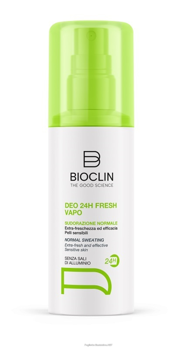 Trova Offerte di bioclin deo 24h fresh vapo deodorante profumato senza alluminio sudorazione normale 100ml e compra online