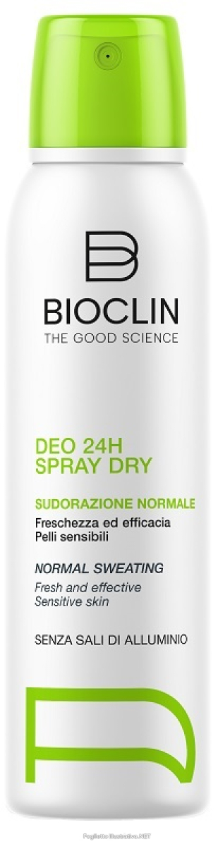 Trova Offerte di bioclin deo 24h spray dry deodorante profumato senza alluminio sudorazione normale 150ml e compra online