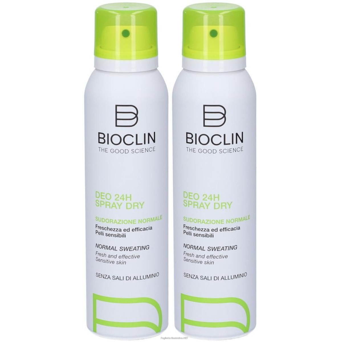 Trova Offerte di bioclin deo 24h spray dry sudorazione normale 2x150 ml e compra online