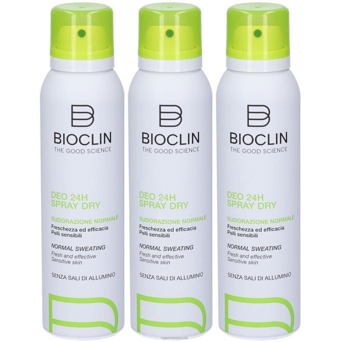 Trova Offerte di bioclin deo 24h spray dry sudorazione normale 3x150 ml e compra online