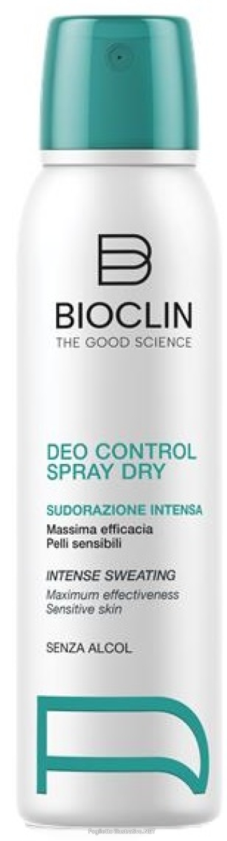 Trova Offerte di bioclin deo control spray dry deodorante profumato senza alcol sudorazione intensa 150ml e compra online