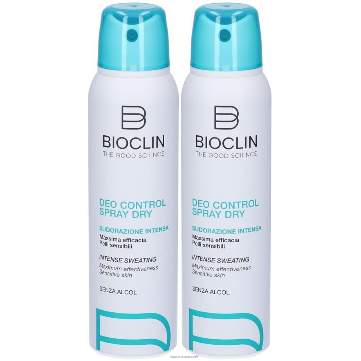 Trova Offerte di bioclin deo control spray dry deodorante sudorazione intensa 2x150 ml e compra online