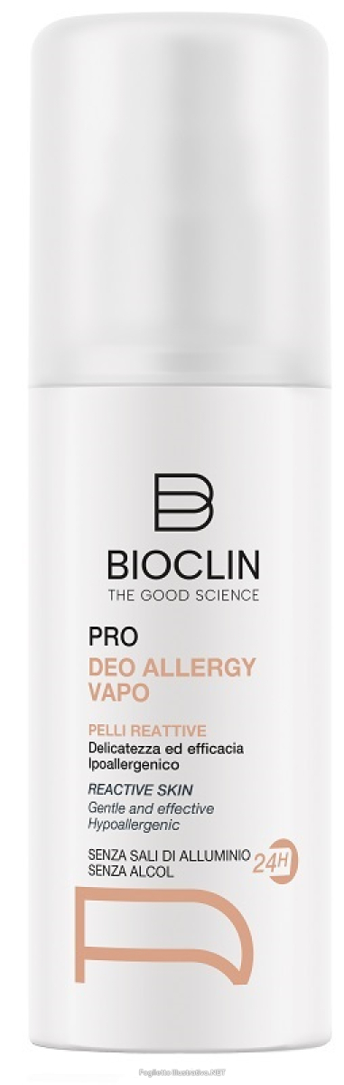 Trova Offerte di bioclin deo pro allergy vapo 100 ml deodorante ipoallergenico pelle sensibile 24h e compra online