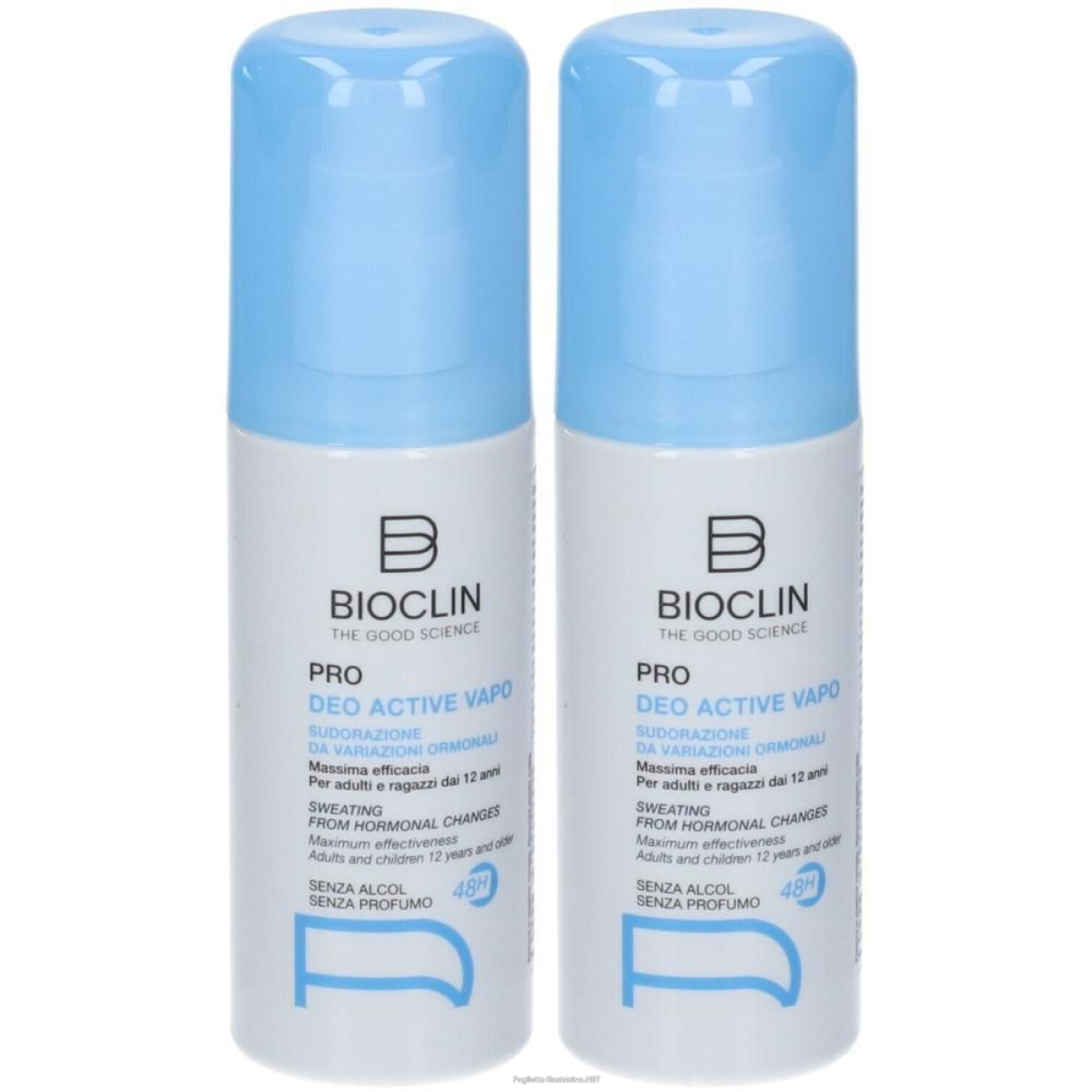 Trova Offerte di bioclin pro deo active vapo sudorazione da variazioni ormonali 2x100 m e compra online