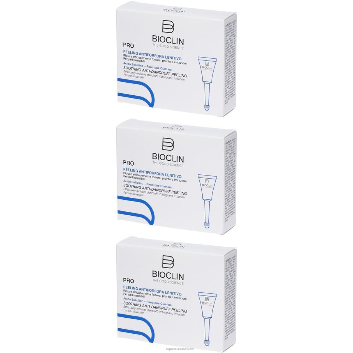 Trova Offerte di bioclin pro peeling antiforfora 3x30 ml e compra online