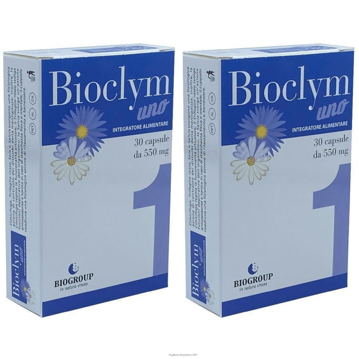 Trova Offerte di bioclym uno 30 capsule 550 mg 2x30 pz e compra online