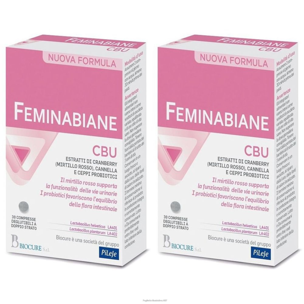 Trova Offerte di biocure feminabiane cbu compresse set da 2 g e compra online