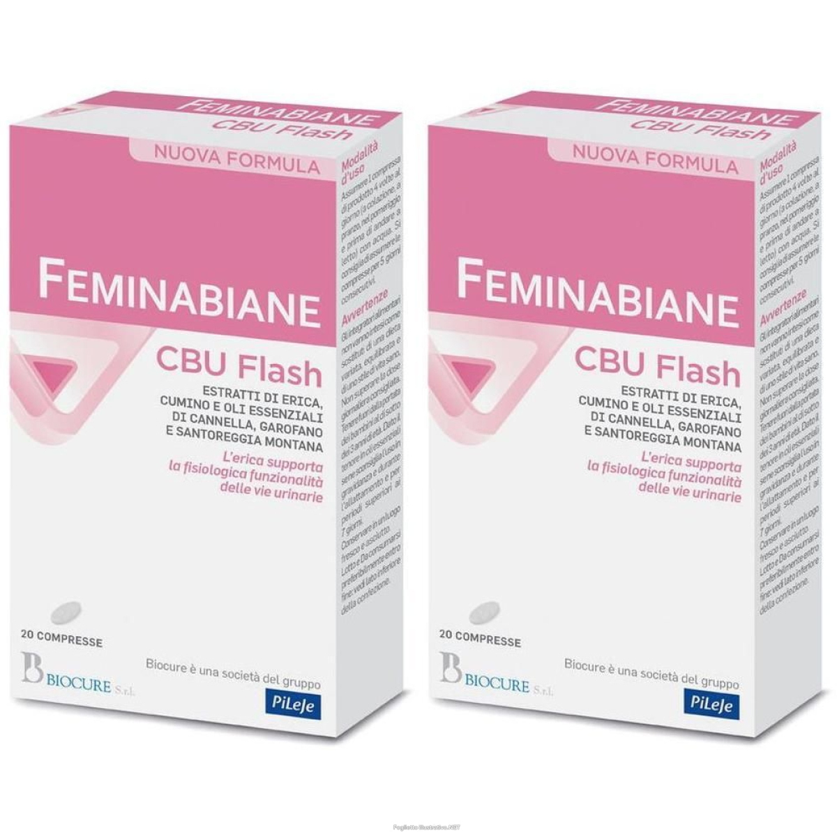 Trova Offerte di biocure feminabiane cbu flash compresse 2x16 g e compra online