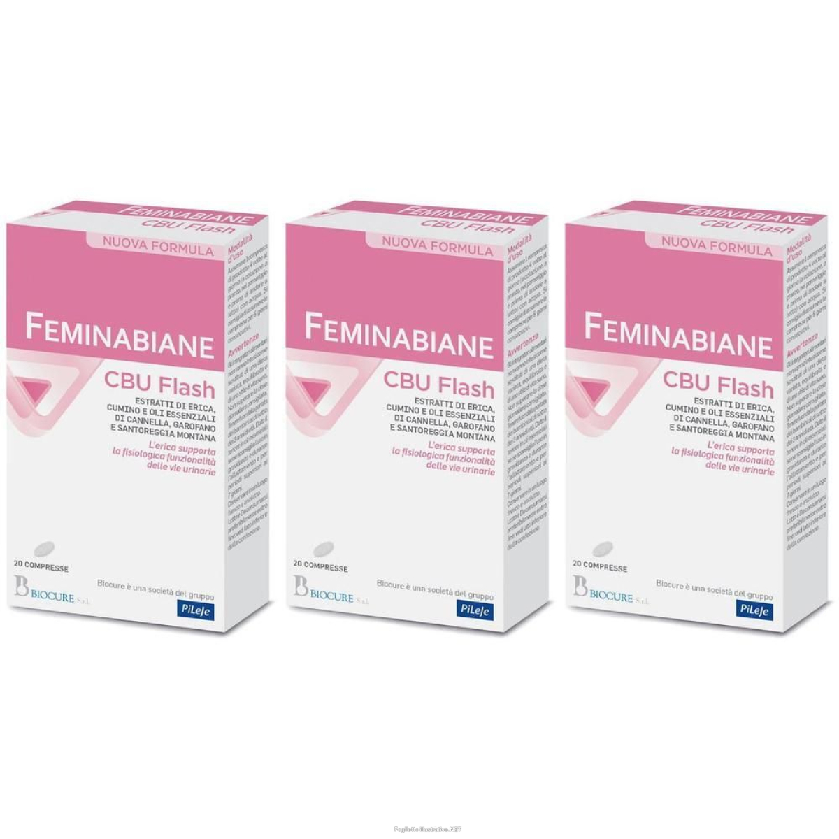 Trova Offerte di biocure feminabiane cbu flash compresse 3x16 g e compra online