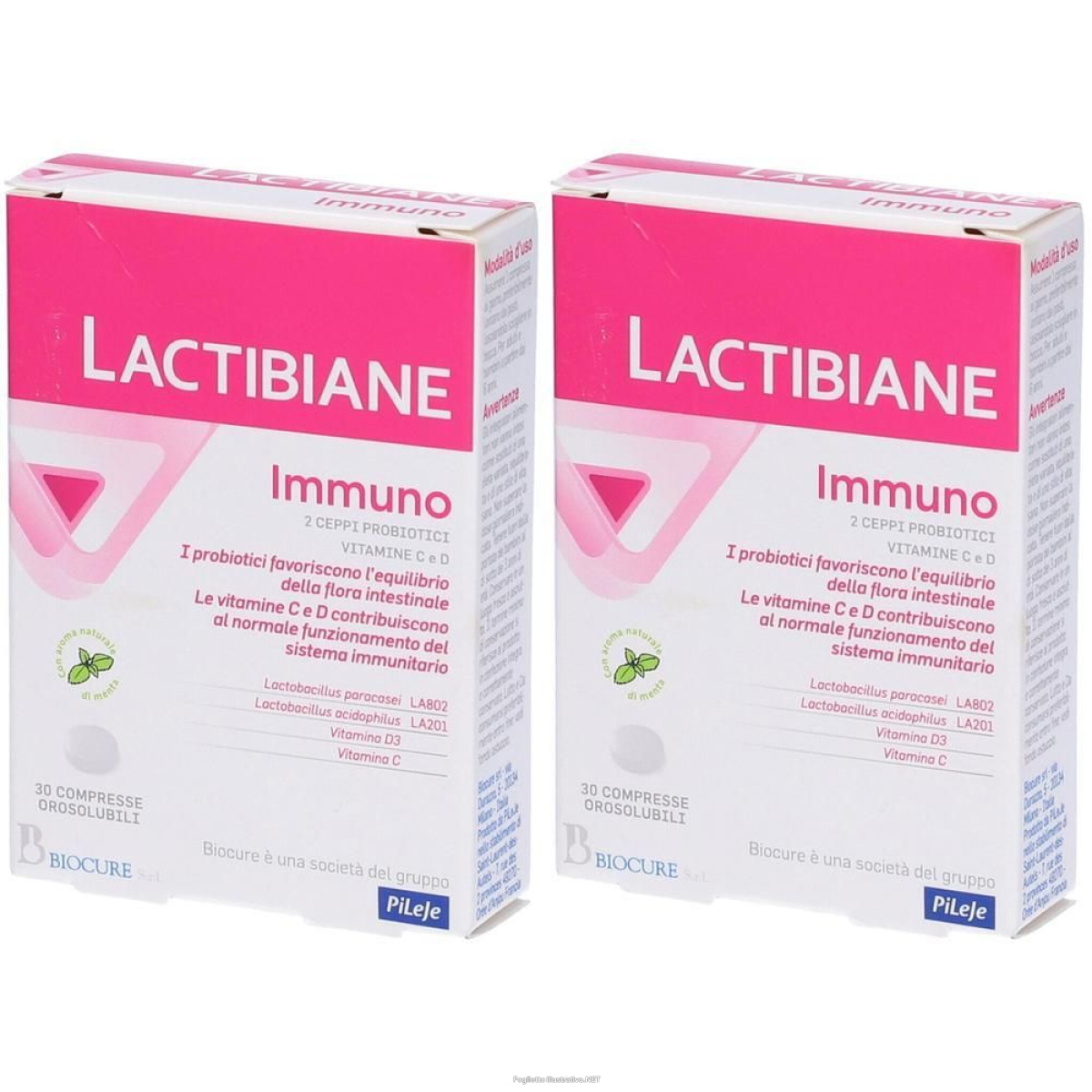Trova Offerte di biocure lactibiane immuno compresse orosolubili 2x30 pz e compra online