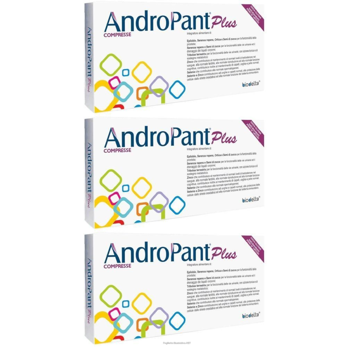 Trova Offerte di biodelta andropant plus compresse 3x30 g e compra online