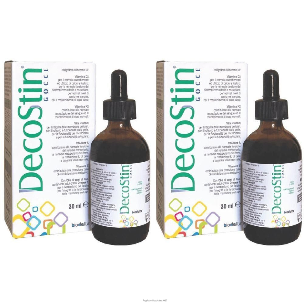 Trova Offerte di biodelta decostin gocce orali 2x30 ml orali e compra online