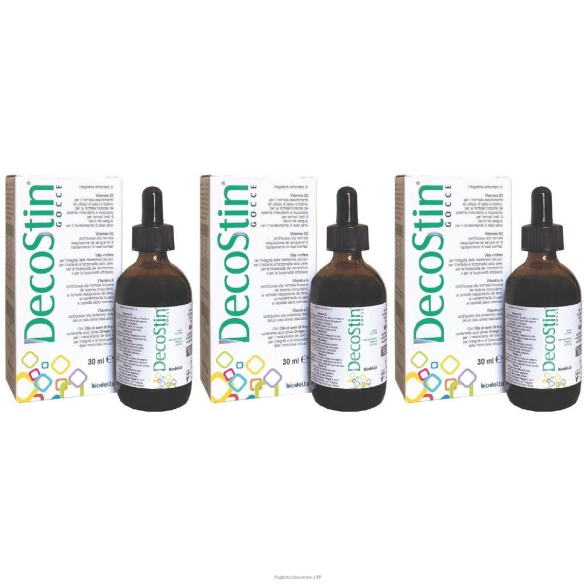 Trova Offerte di biodelta decostin gocce orali 3x30 ml orali e compra online