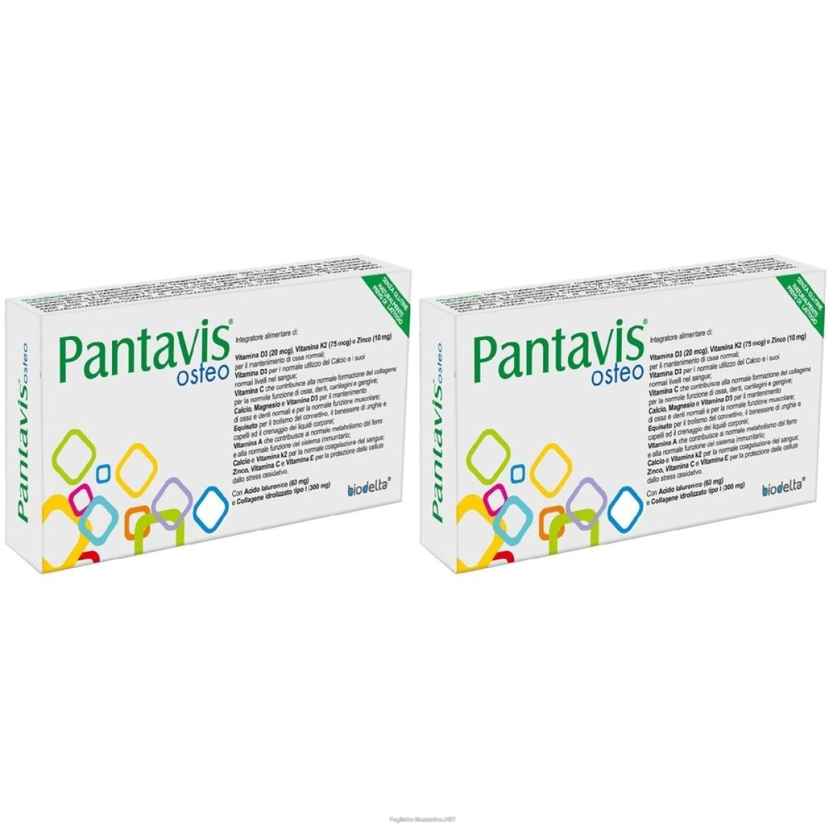 Trova Offerte di biodelta pantavis osteo compresse set da 2 2x31,8 g e compra online