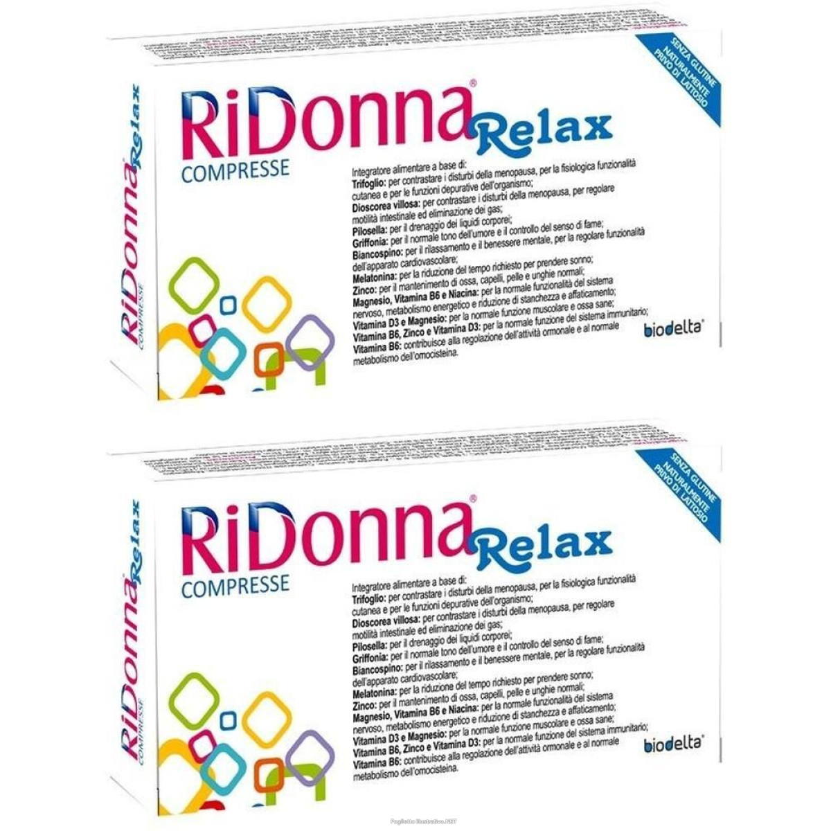Trova Offerte di biodelta ridonna relax compresse 2x30,9 g e compra online