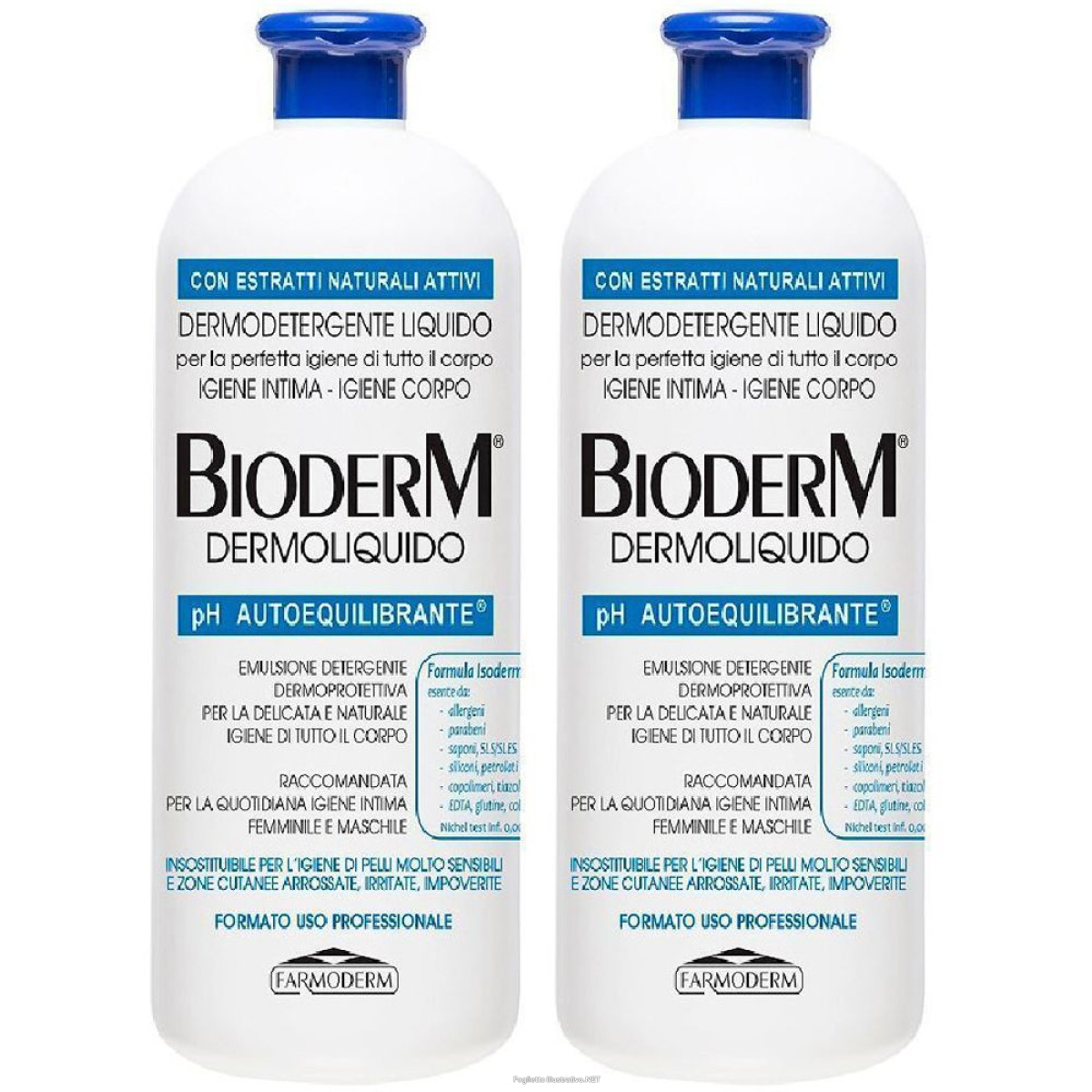 Trova Offerte di bioderm dermoliquido ph autoequilibrante set da 2 2x1000 ml emulsione e compra online