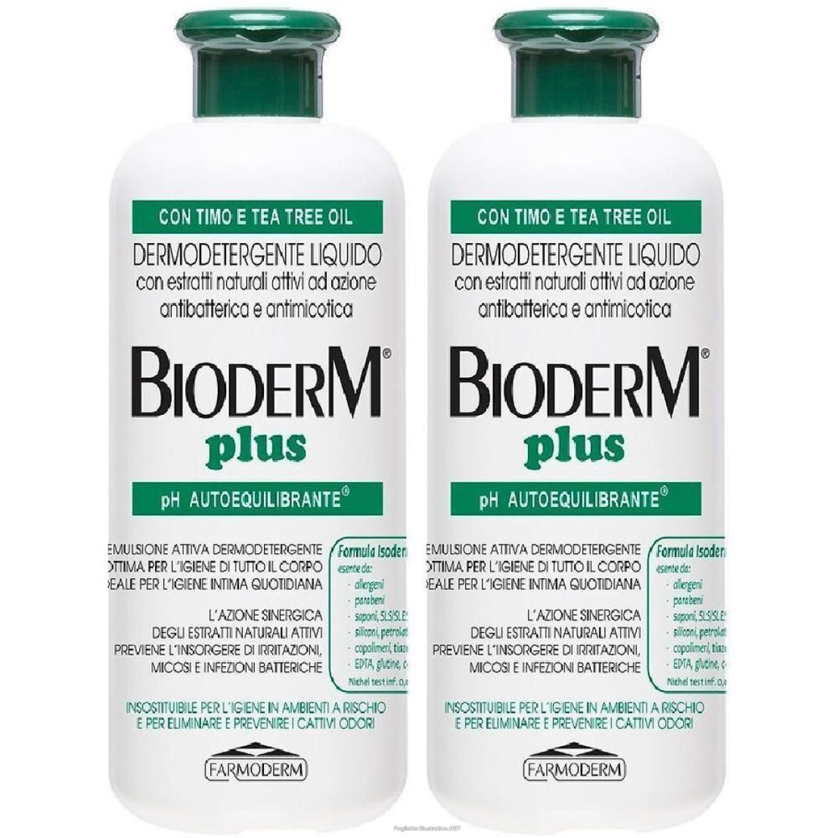 Trova Offerte di bioderm plus antibatterico 2x500 ml soluzione e compra online