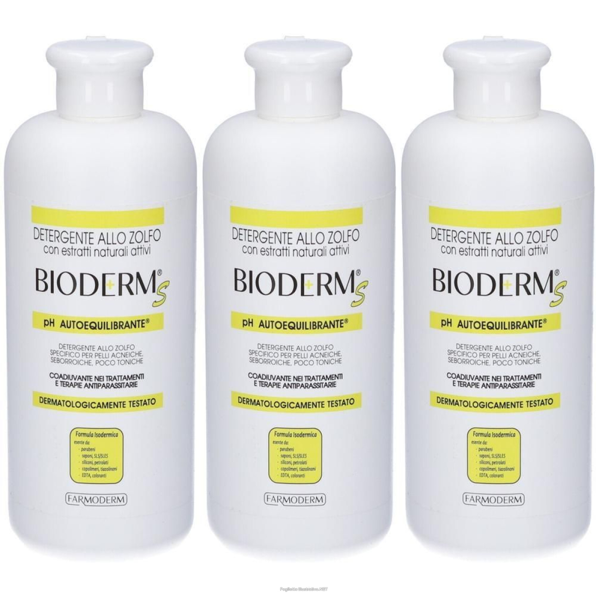 Trova Offerte di bioderm s antiacne antiseb 500 3x500 ml e compra online