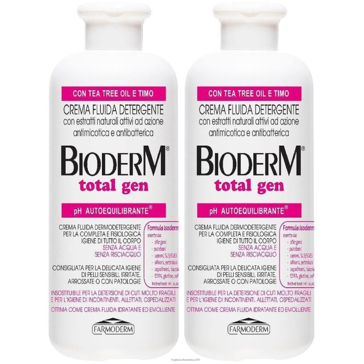 Trova Offerte di bioderm total gen ph autoequilibrante 500 ml 2x500 ml additivo per il e compra online