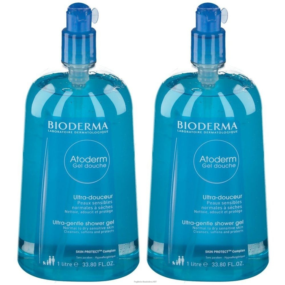 Trova Offerte di bioderma atoderm gel doccia set da 2 2x1000 ml doccia e compra online