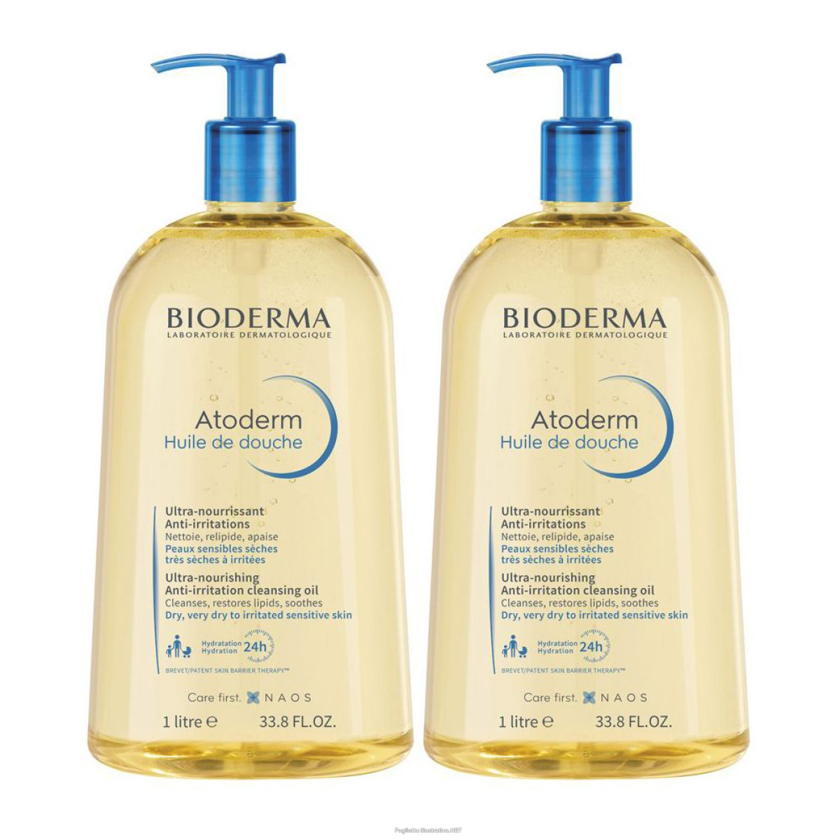 Trova Offerte di bioderma atoderm huile de douche set da 2 2x1 l olio e compra online