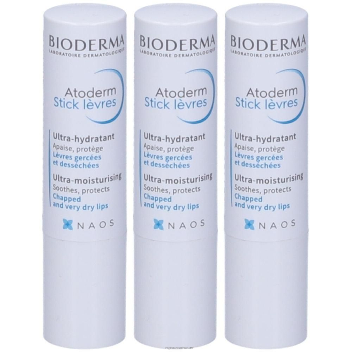 Trova Offerte di bioderma atoderm lèvres stick labbra riparatore 3x4 g e compra online
