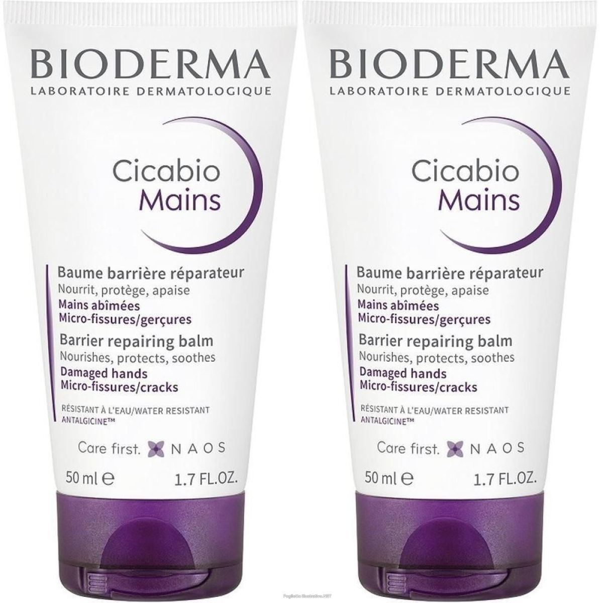 Trova Offerte di bioderma cicabio mains crema mani danneggiate screpolate fissurate 2x5 e compra online