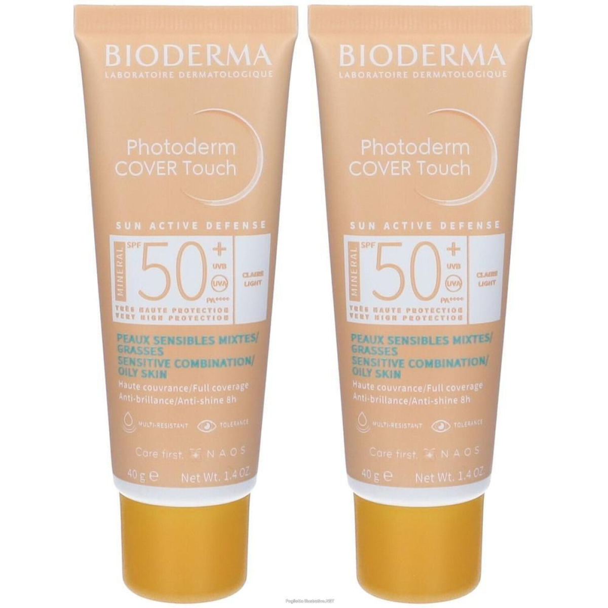Trova Offerte di bioderma photoderm cover touch mineral claire spf50+ crema solare viso e compra online