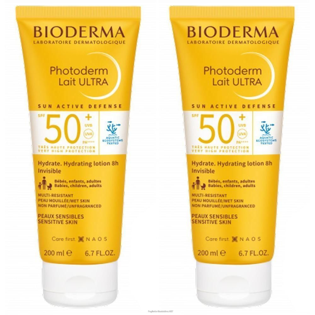 Trova Offerte di bioderma photoderm lait ultra spf50+ latte solare 2x200 ml e compra online