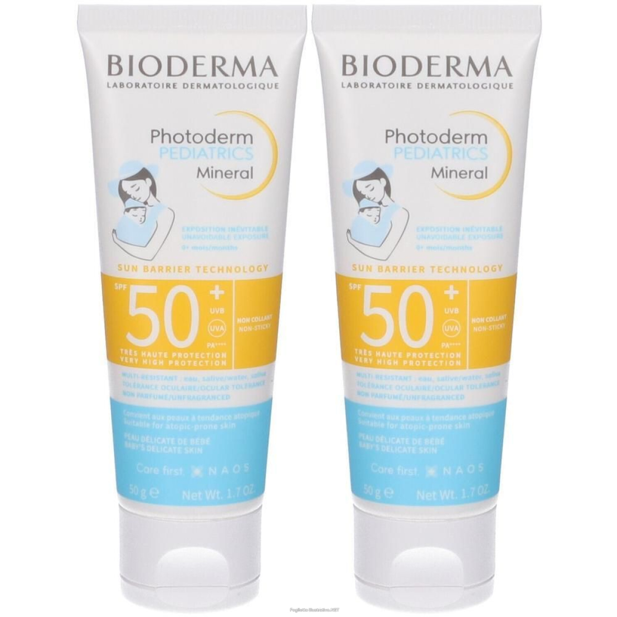 Trova Offerte di bioderma photoderm pediatrics mineral latte solare spf50+ 2x50 ml e compra online