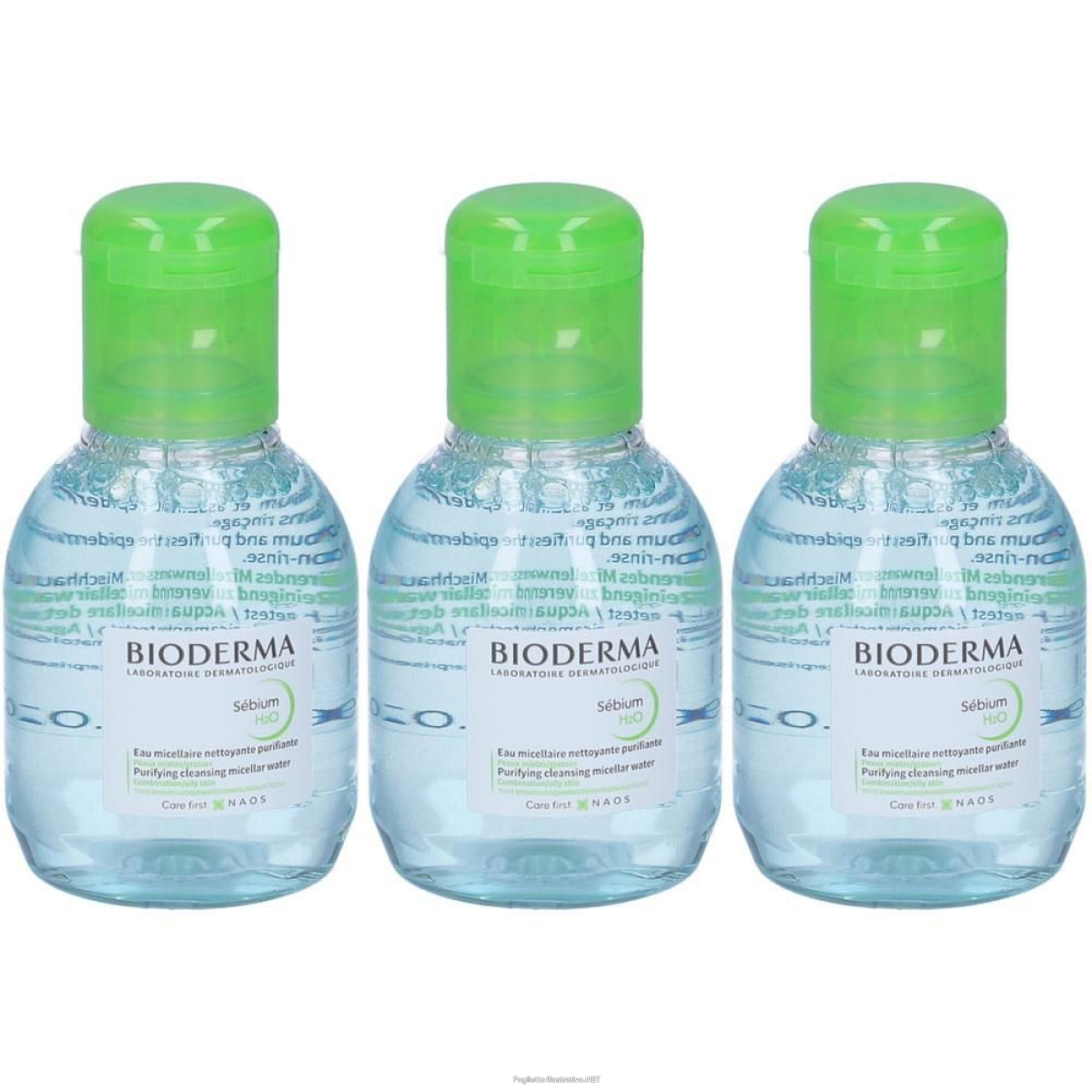 Trova Offerte di bioderma sebium h2o acqua micellare detergente purificante 3x100 ml lo e compra online