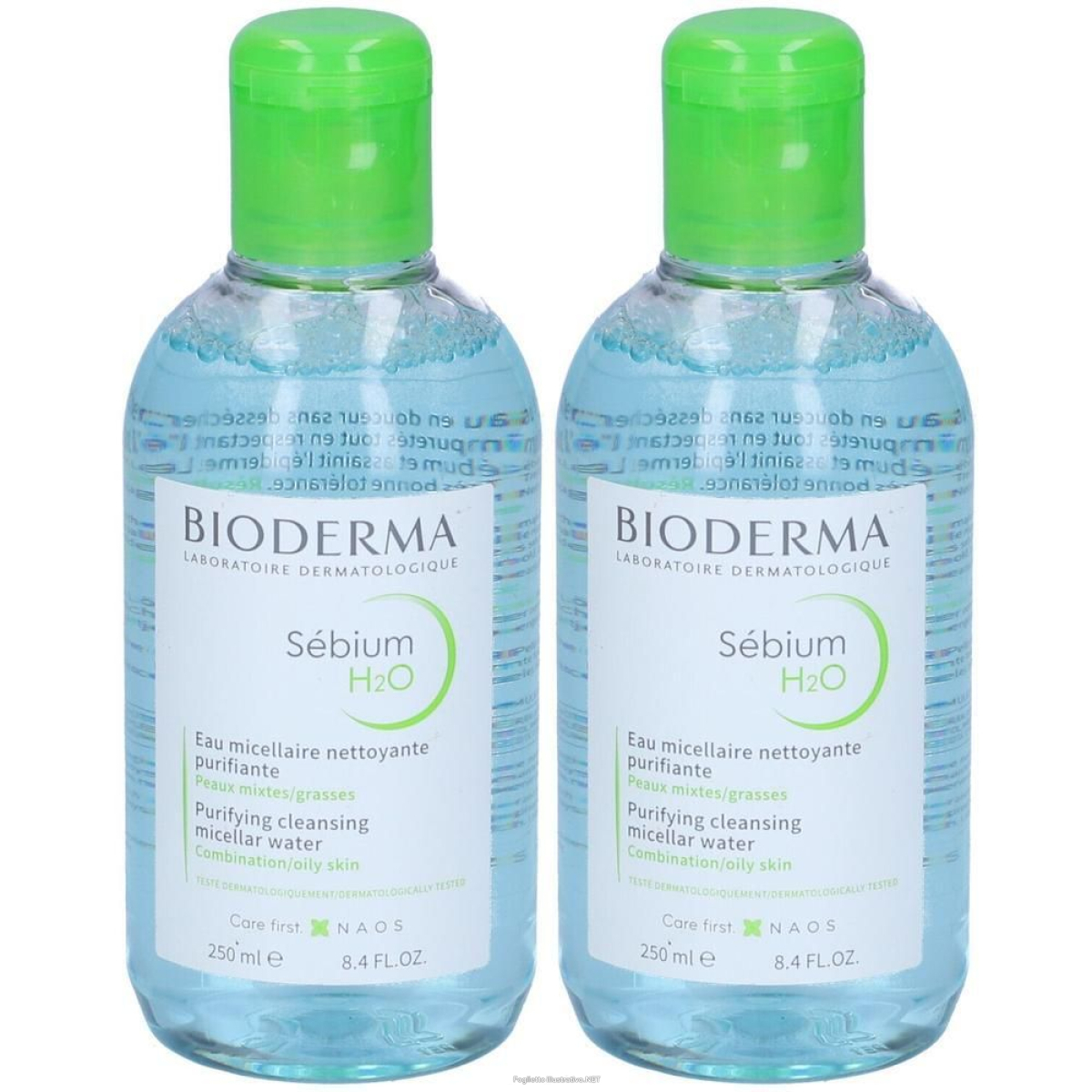 Trova Offerte di bioderma sebium h2o acqua micellare struccante pelle mista grassa 2x25 e compra online