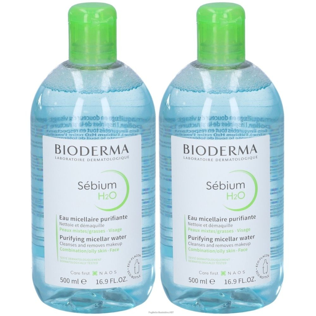 Trova Offerte di bioderma sebium h2o acqua micellare struccante pelle mista grassa set e compra online
