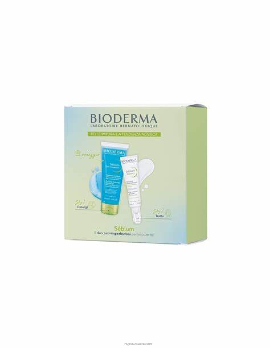Trova Offerte di bioderma sebium routine pack 1 sebium kerato+ 40 ml + 1 sebium gel mousse 100 ml e compra online