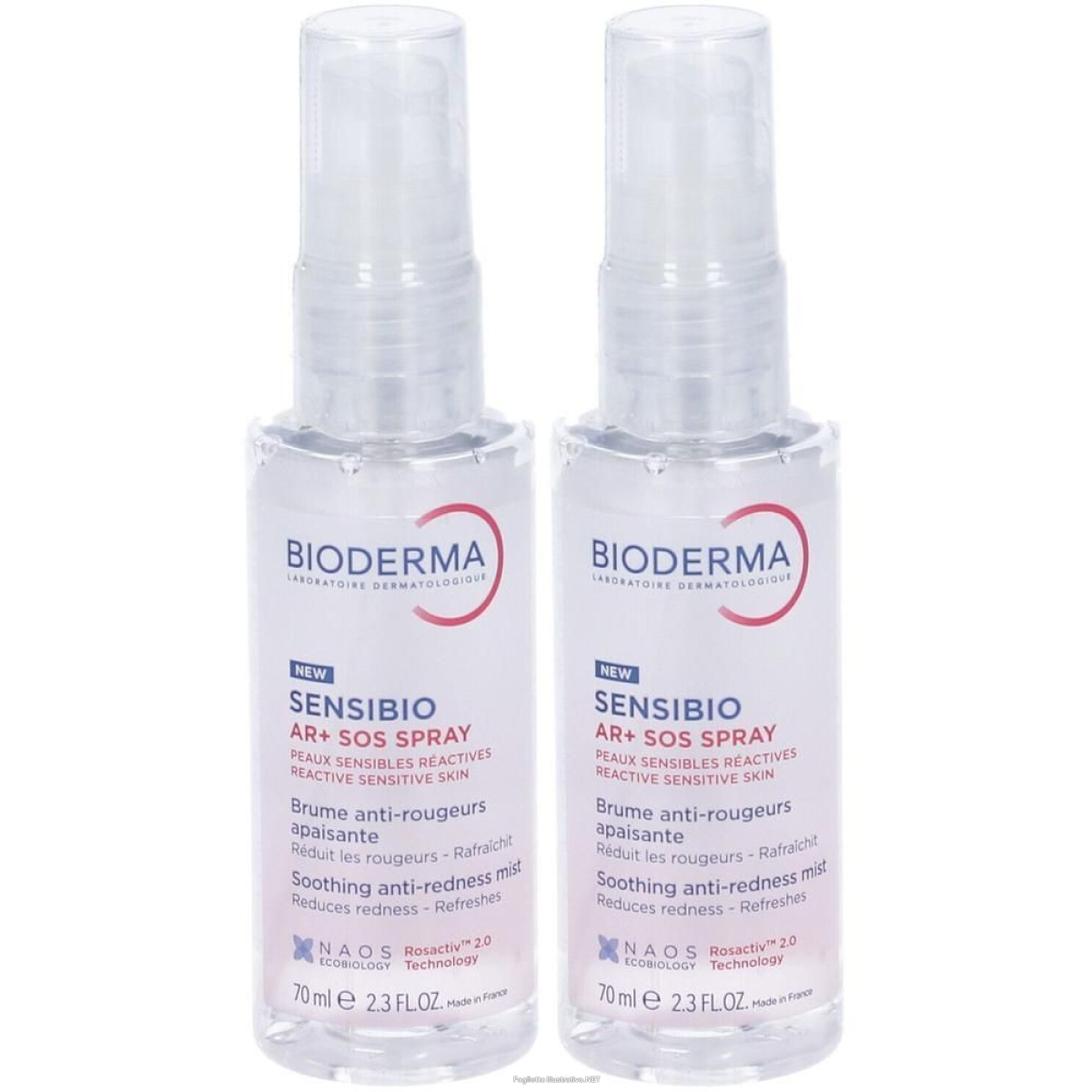 Trova Offerte di bioderma sensibio ar+ sos spray lenitivo anti-rossore 2x70 ml e compra online