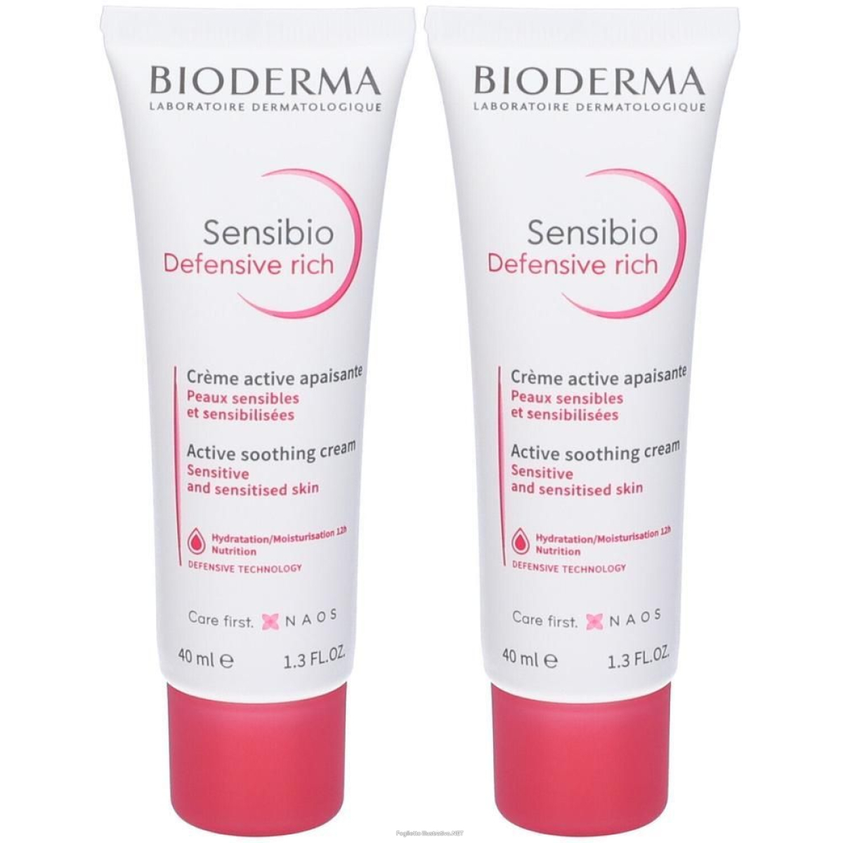 Trova Offerte di bioderma sensibio defensive rich crema lenitiva ricca 2x40 ml e compra online