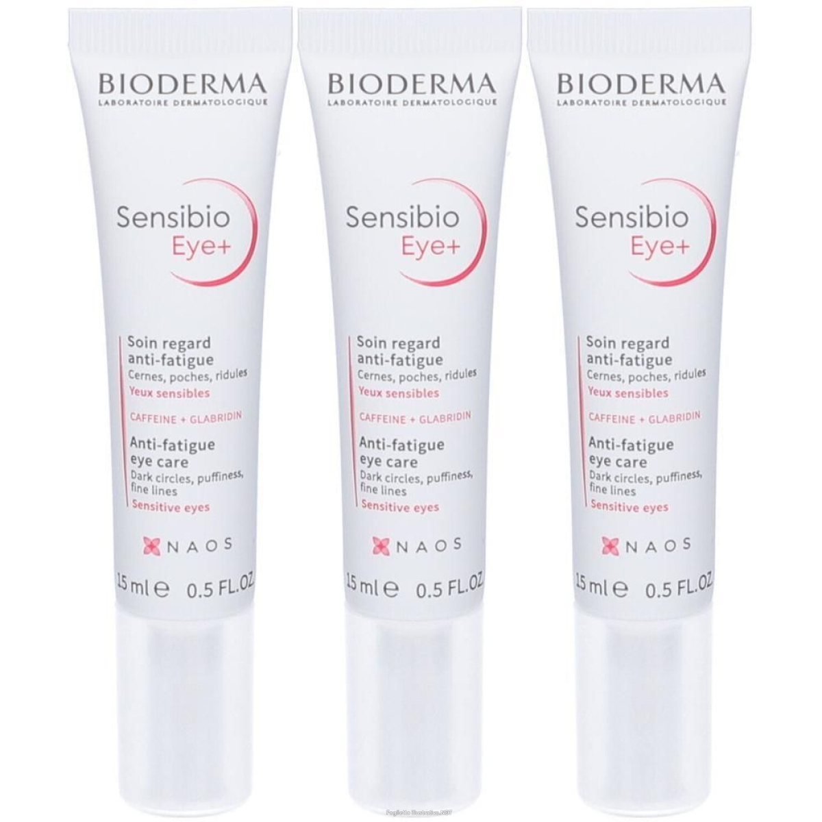 Trova Offerte di bioderma sensibio eye+ trattamento contorno occhi anti-fatica 3x15 ml e compra online