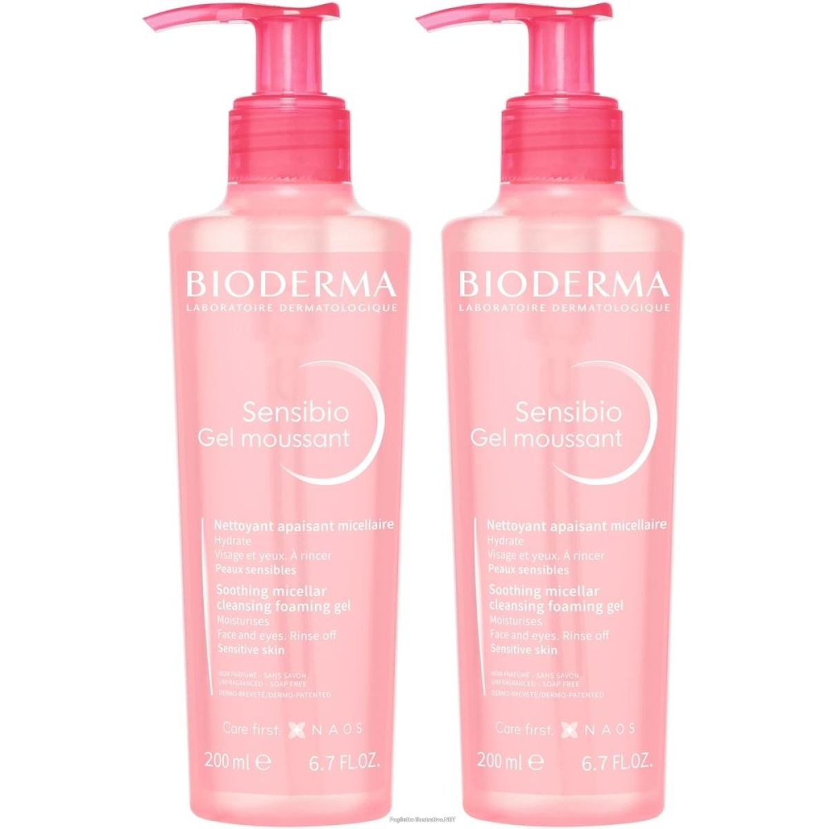 Trova Offerte di bioderma sensibio gel moussant gel struccante micellare set da 2 2x200 e compra online