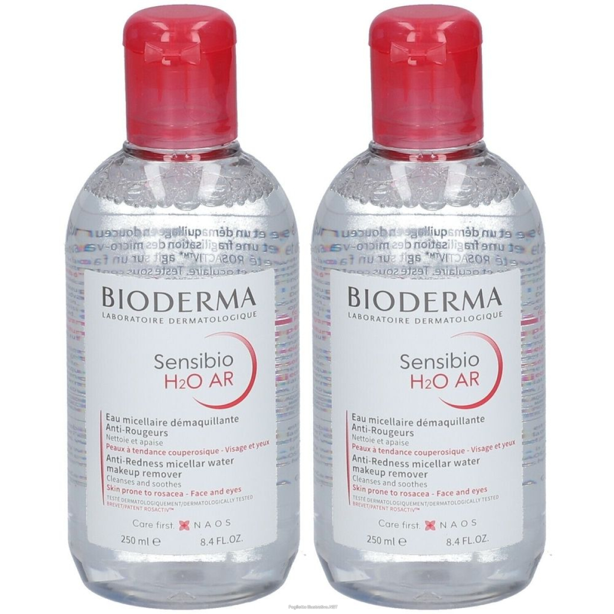 Trova Offerte di bioderma sensibio h2o ar acqua micellare antirossore set da 2 2x250 ml e compra online