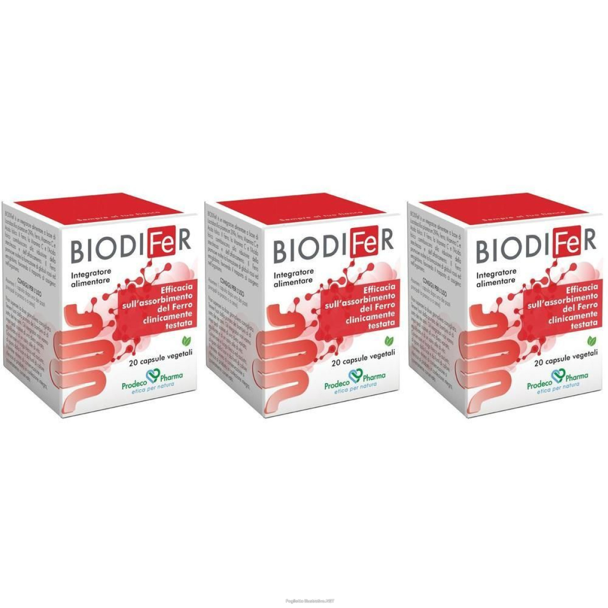 Trova Offerte di biodifer 20 capsule vegetali 3x9,5 g e compra online