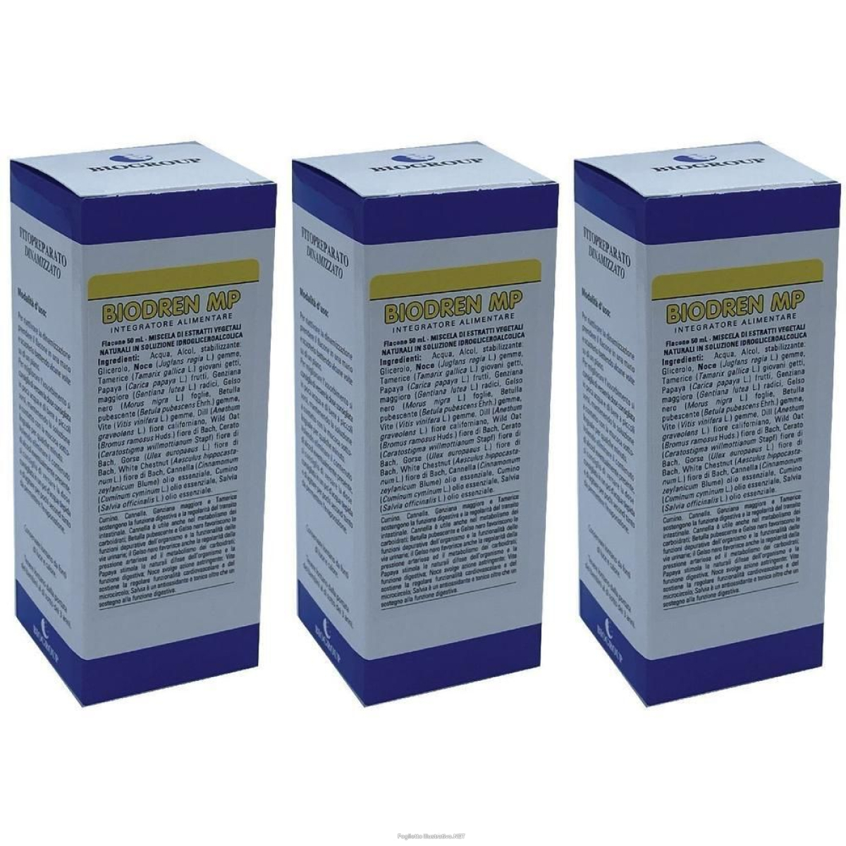 Trova Offerte di biodren m-p soluzione idroalcolica 50 ml 3x50 ml orale e compra online